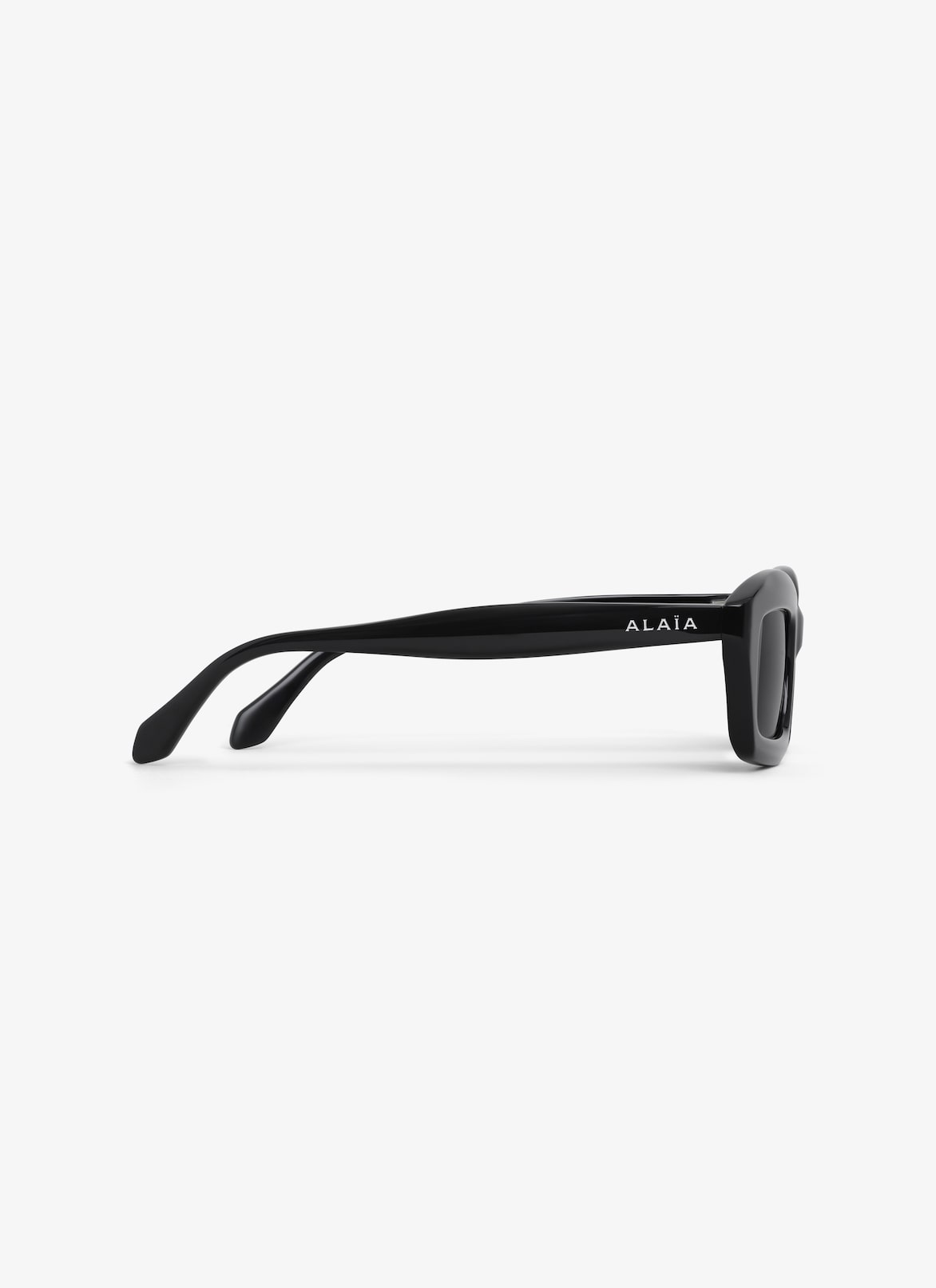 RECTANGULAR SUNGLASSES ALAÏA BLACK RECTANGULAR SUNGLASSES